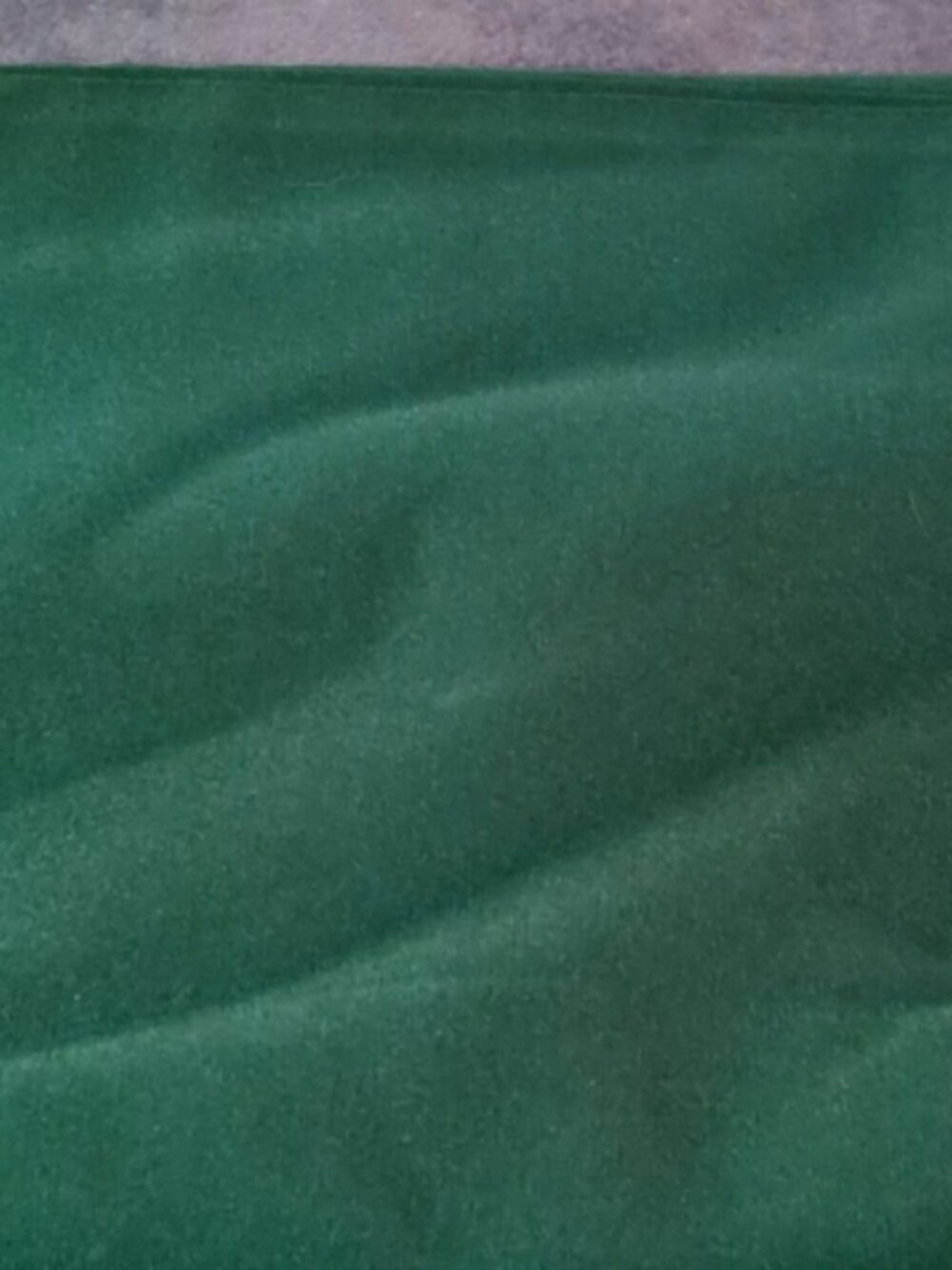 Dark Forest Green Faille Poly Blend Fabric 60" wide x 2+ yards